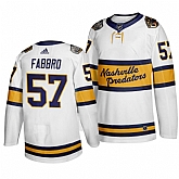 Predators 57 Dante Fabbro White 2020 Winter Classic Adidas Jersey Dzhi,baseball caps,new era cap wholesale,wholesale hats